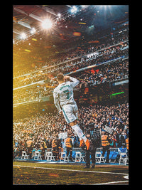 Cristiano the Goat Metal Poster