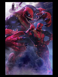 Deadpool & Venom Deadpool Metal Poster