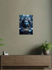 Lord Shiva Metal Poster