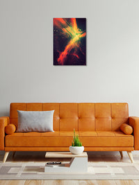 Nebula Galaxy Metal Poster
