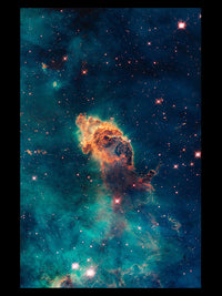 Nebulae Hubble Metal Poster