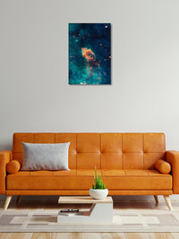 Nebulae Hubble Metal Poster