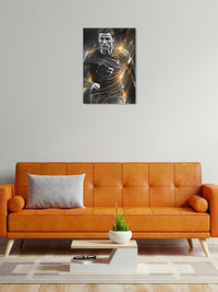 Ronaldo Artwork Metal Poster