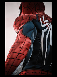 Spiderman Art Metal Poster