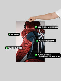 Spiderman Art Metal Poster